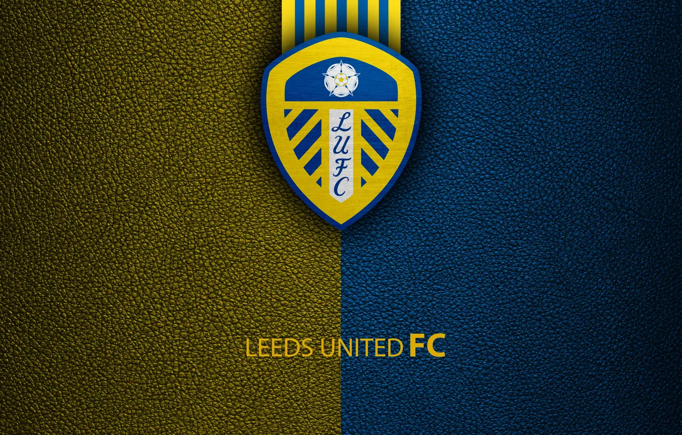 Фото обои wallpaper, sport, logo, football, English Premier League, Leeds United