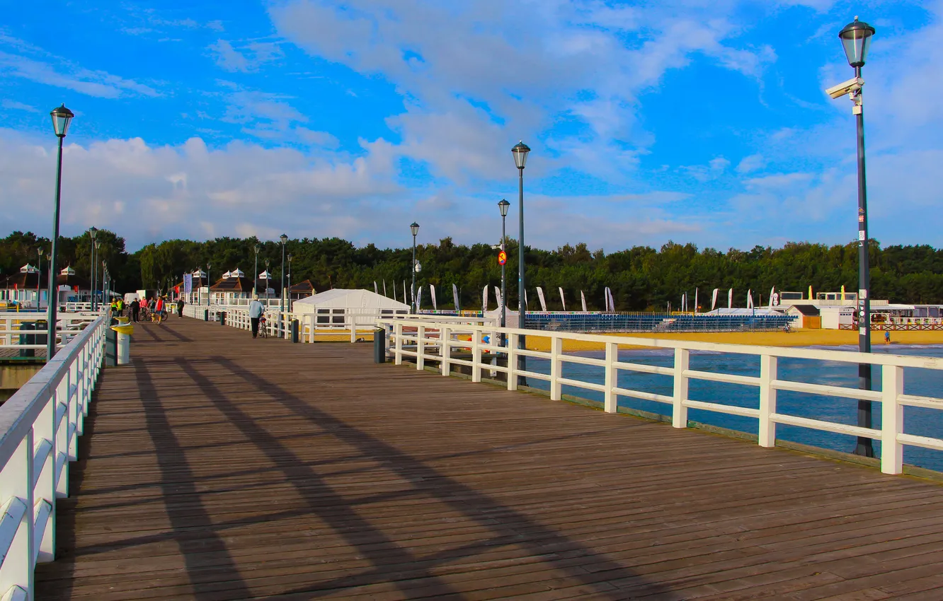Фото обои sea, ocean, pier