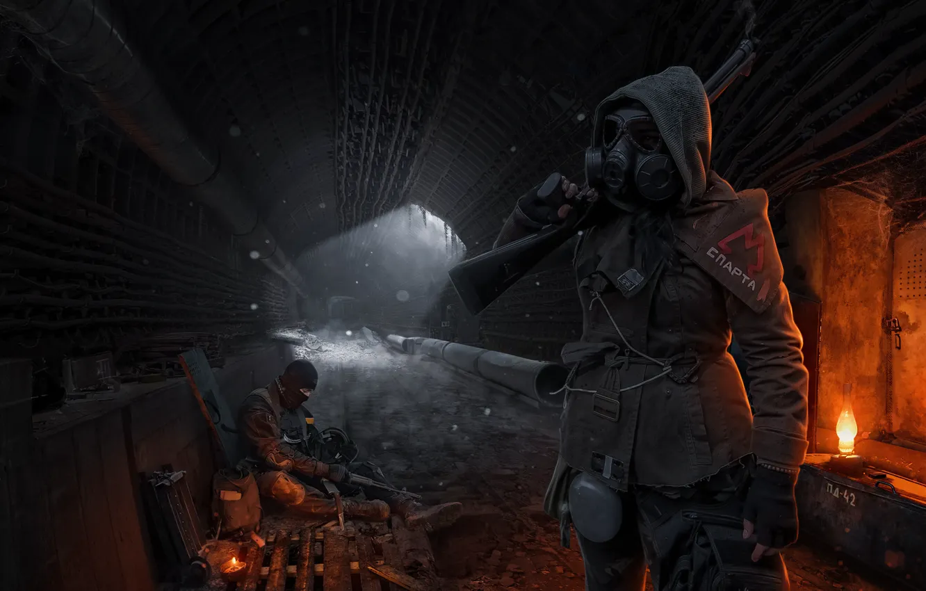 Фото обои metro 2033, спарта, metro, metro last light, метро исход, метро тоннель, метро луч надежды, metro …