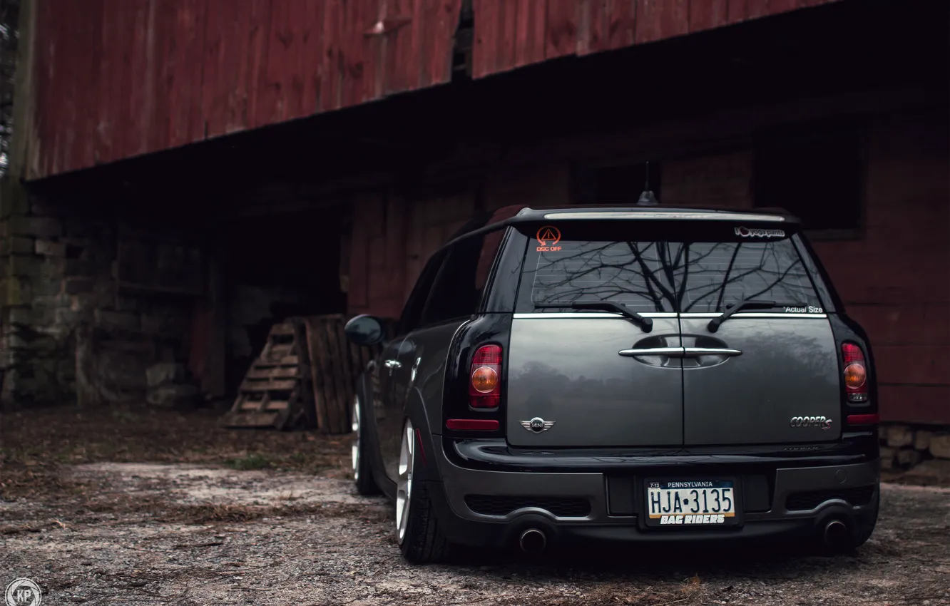 Фото обои мини, mini, tuning, купер, mini cooper, stance works, cooper s