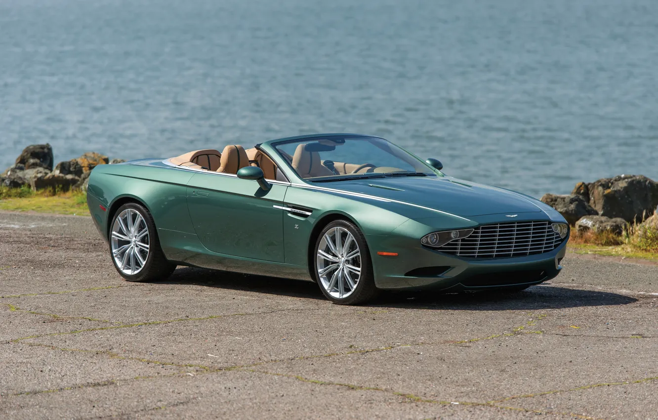 Фото обои Aston Martin, астон мартин, DB9, кабриолет, Spyder, 2013, Centennial
