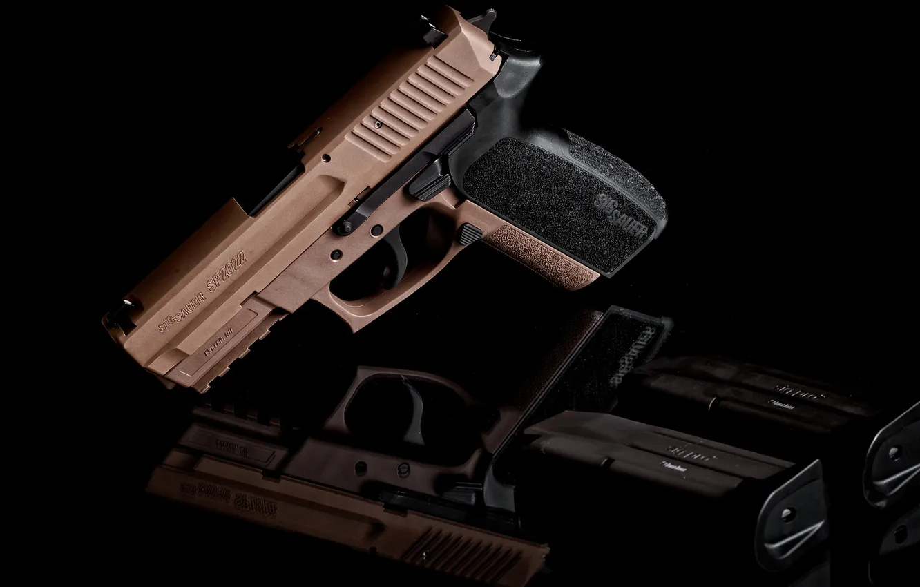 Фото обои пистолет, оружие, Sig Sauer, SP2022, Sig Pro