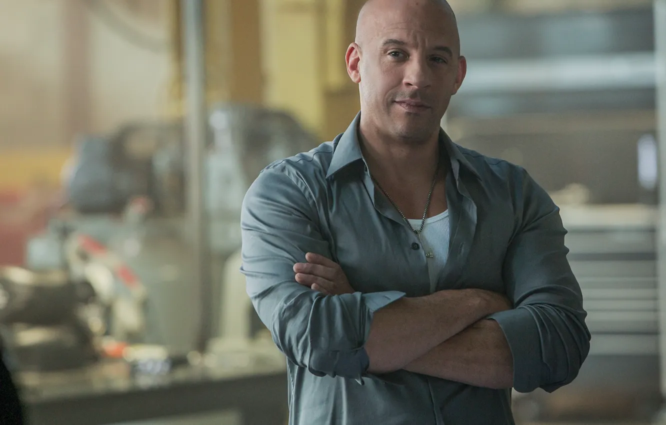 Фото обои актер, Вин Дизель, Vin Diesel, Форсаж 7, Furious 7