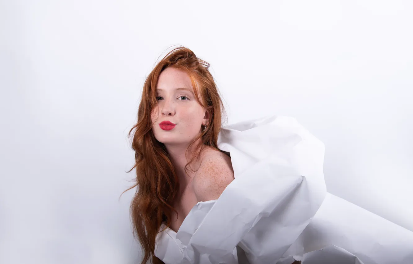 Фото обои девушка, портрет, Kristina D'amours
