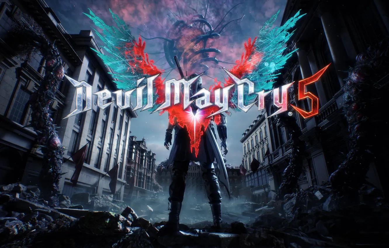 Фото обои Games, Nero, Devil May Cry 5, Video Game