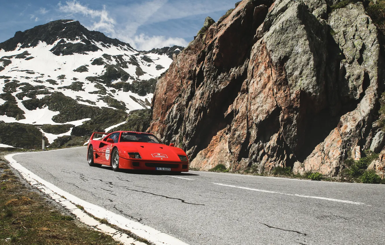 Фото обои car, wallpaper, Ferrari, supercar