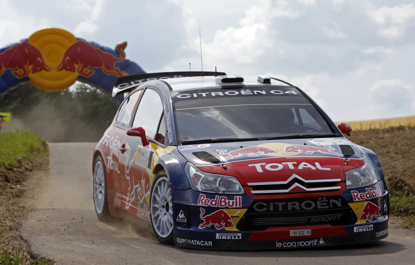 Фото обои 2008, rally, Germany, wrc, citroen, S.Loeb
