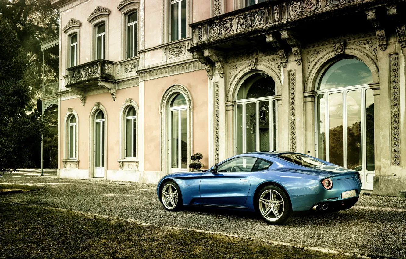 Фото обои Ferrari, феррари, Berlinetta, Touring, 2015, Lusso