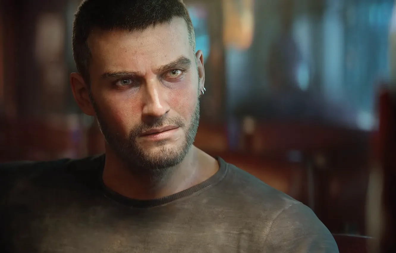 Фото обои game, man, Cyberpunk 2077, протагонист, V, CDProjekt Red, Ви