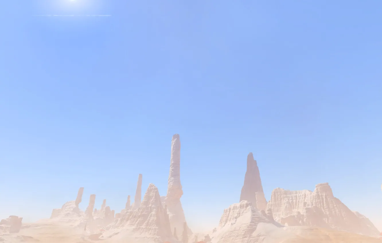 Фото обои desert, rocks, Mass Effect Andromeda, Elaaden