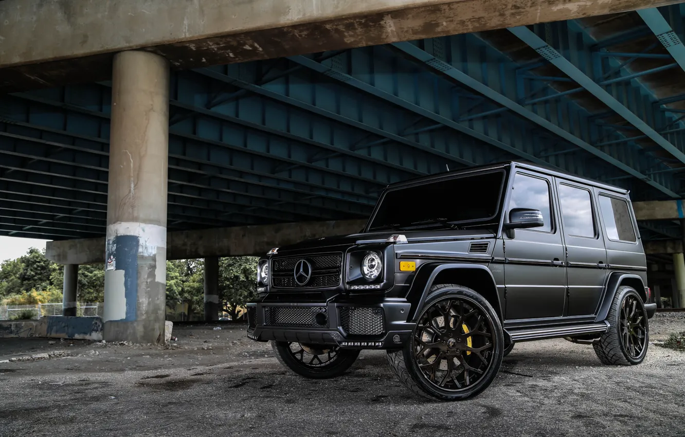 Фото обои Mercedes-Benz, Brabus, G63, Forgiato Wheels