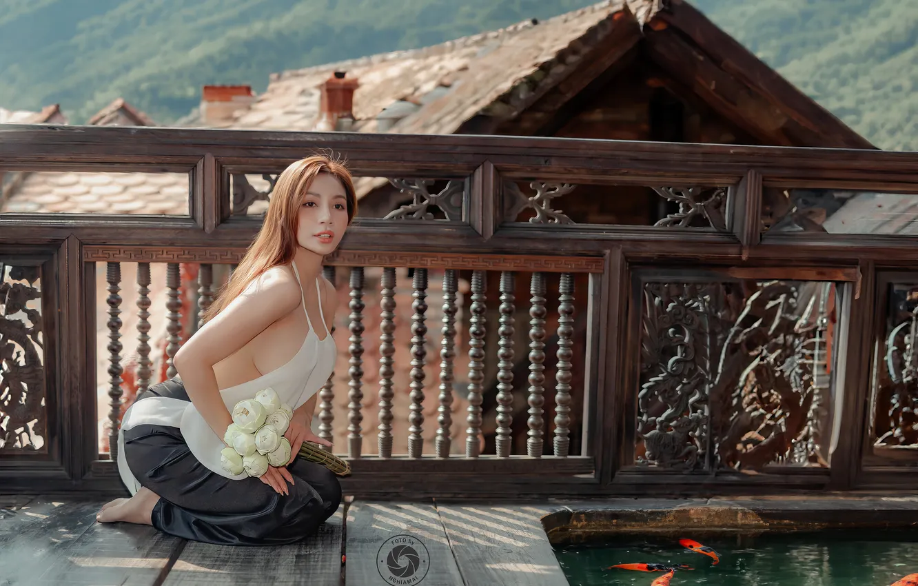 Фото обои girl, sexy, girls, woman, model, china, asian, cute