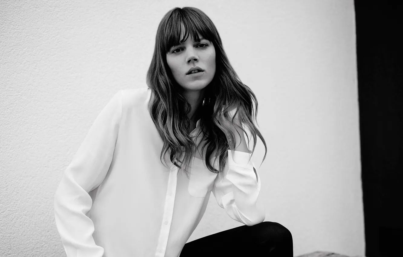 Фото обои модель, фотосессия, Фрея Беха Эриксен, Hugo Boss, Freja Beha Erichsen