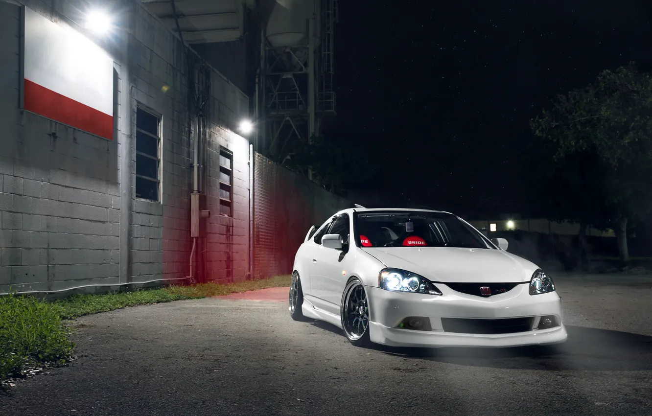 Фото обои Night, White, Type-R