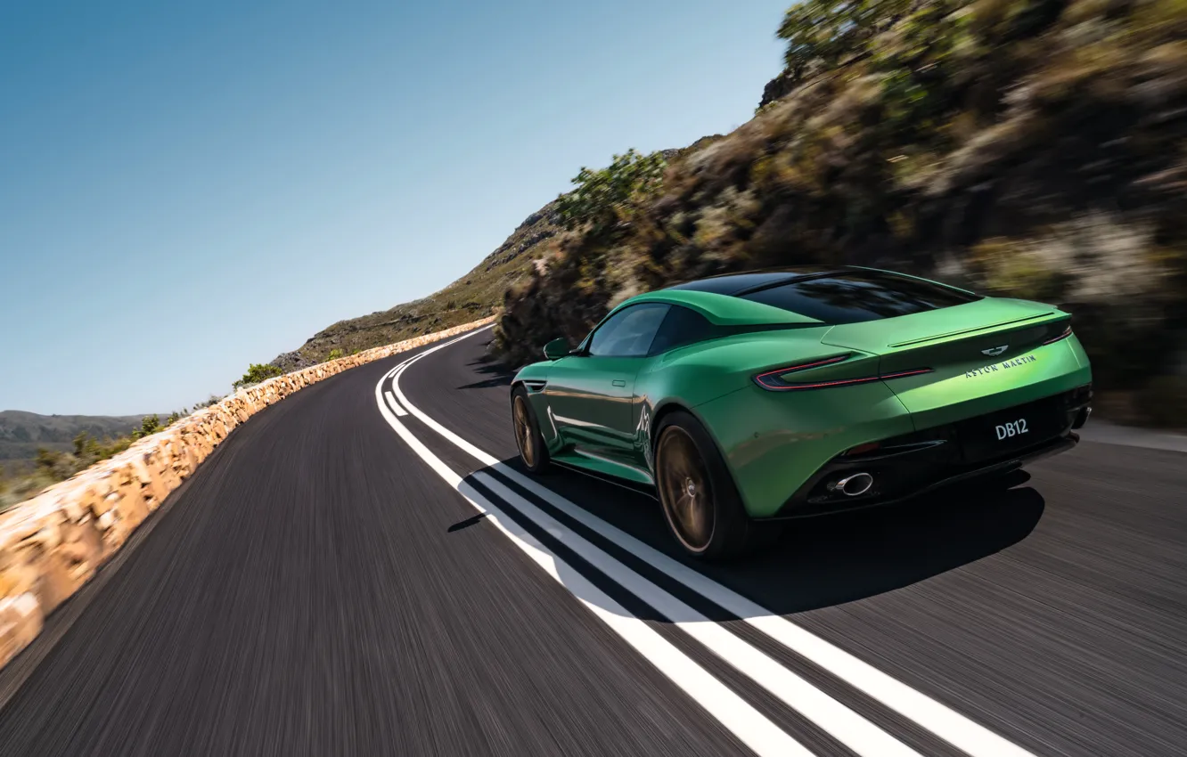Фото обои дорога, Aston Martin, скорость, суперкар, в движении, английский, прекрасный, 2023