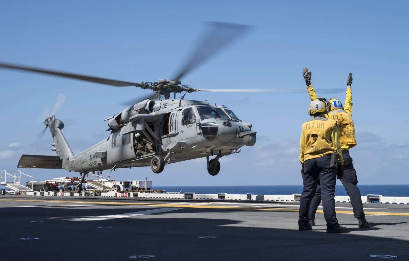 Фото обои многоцелевой вертолёт, Sea Hawk, MH-60S