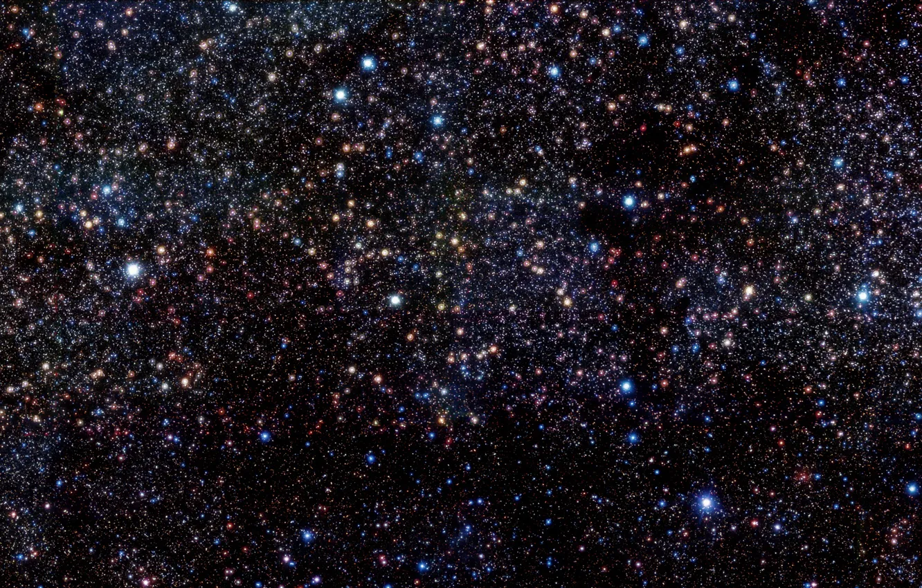 Фото обои Milky Way, Chili, ESO, Near-infrared, Paranal, The Core, VLT UT4, Wide-Field Imager