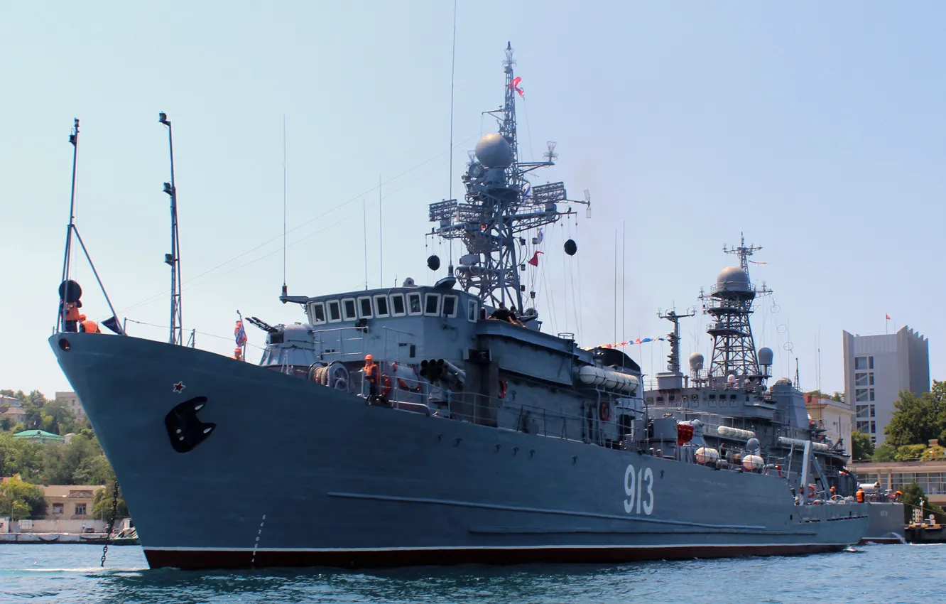 Фото обои морской, тральщик, Черноморский Флот, Ковровец