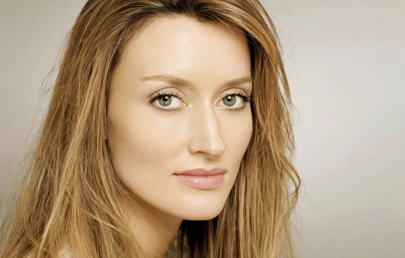 Фото обои green eyes, beauty, lips, look, blonde, actress, Natascha McElhone
