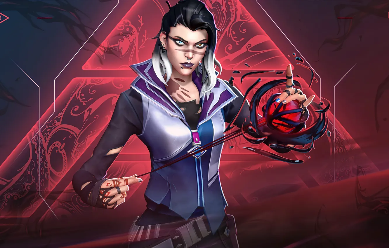 Фото обои Art, Game, Fade, Valorant, Riot Game