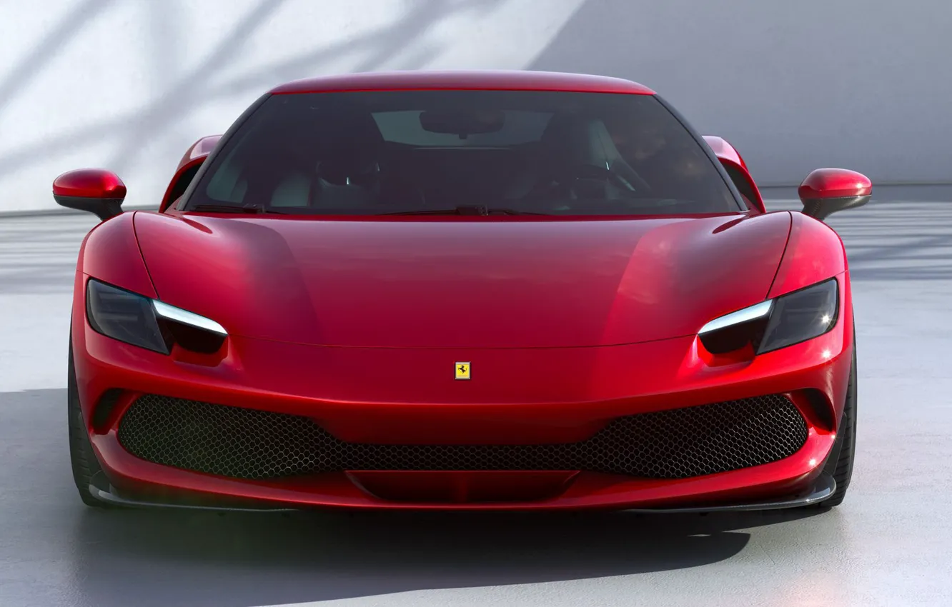 Фото обои красный, купе, Ferrari, феррари, роскошь, эксклюзив, спортивный автомобиль, супер кар