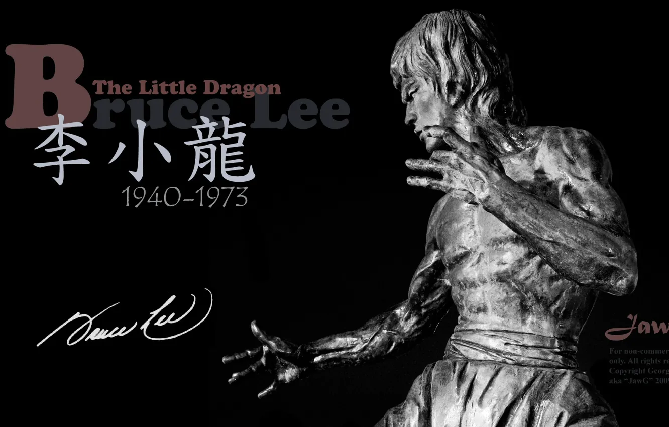 Фото обои память, статуя, легенда, Брюс Ли, bruce lee