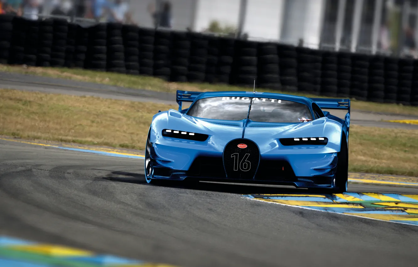 Фото обои Bugatti, Vision, бугатти, гран туризмо, Gran Turismo, 2015