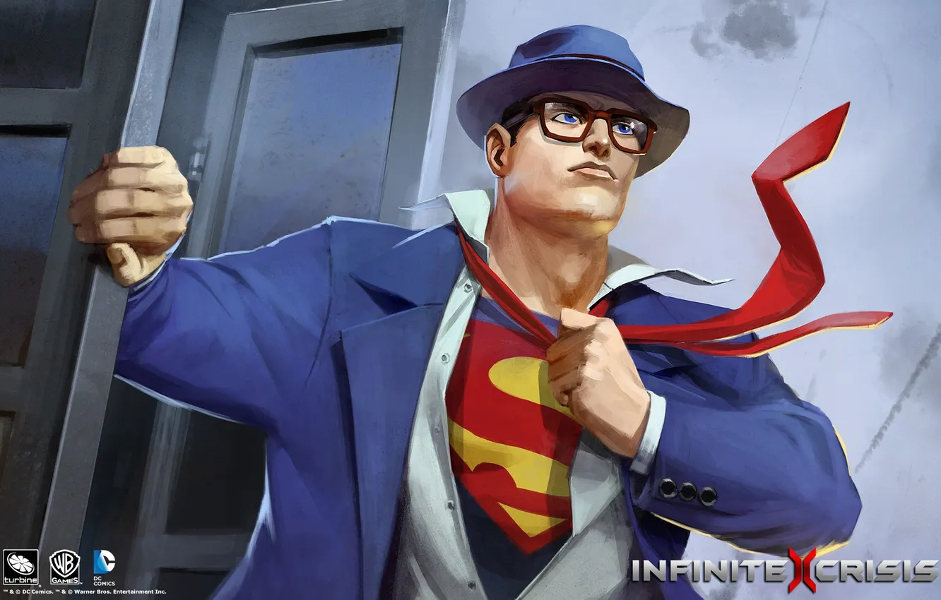 Фото обои Superman, Clark Kent, infinite crisis