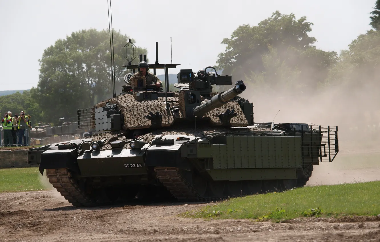 Фото обои танк, бронетехника, военная техника, Challenger 1