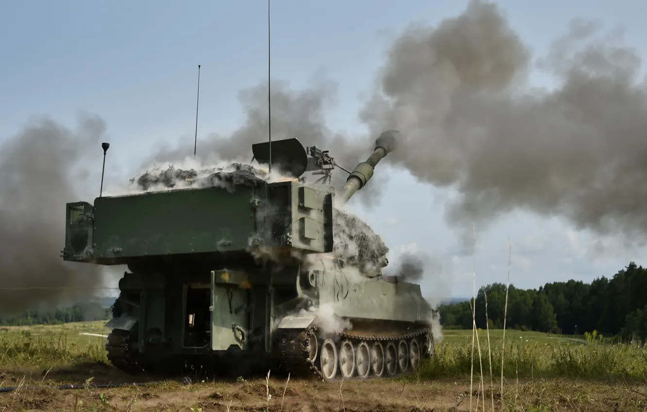 Фото обои оружие, армия, M109A6 Paladin