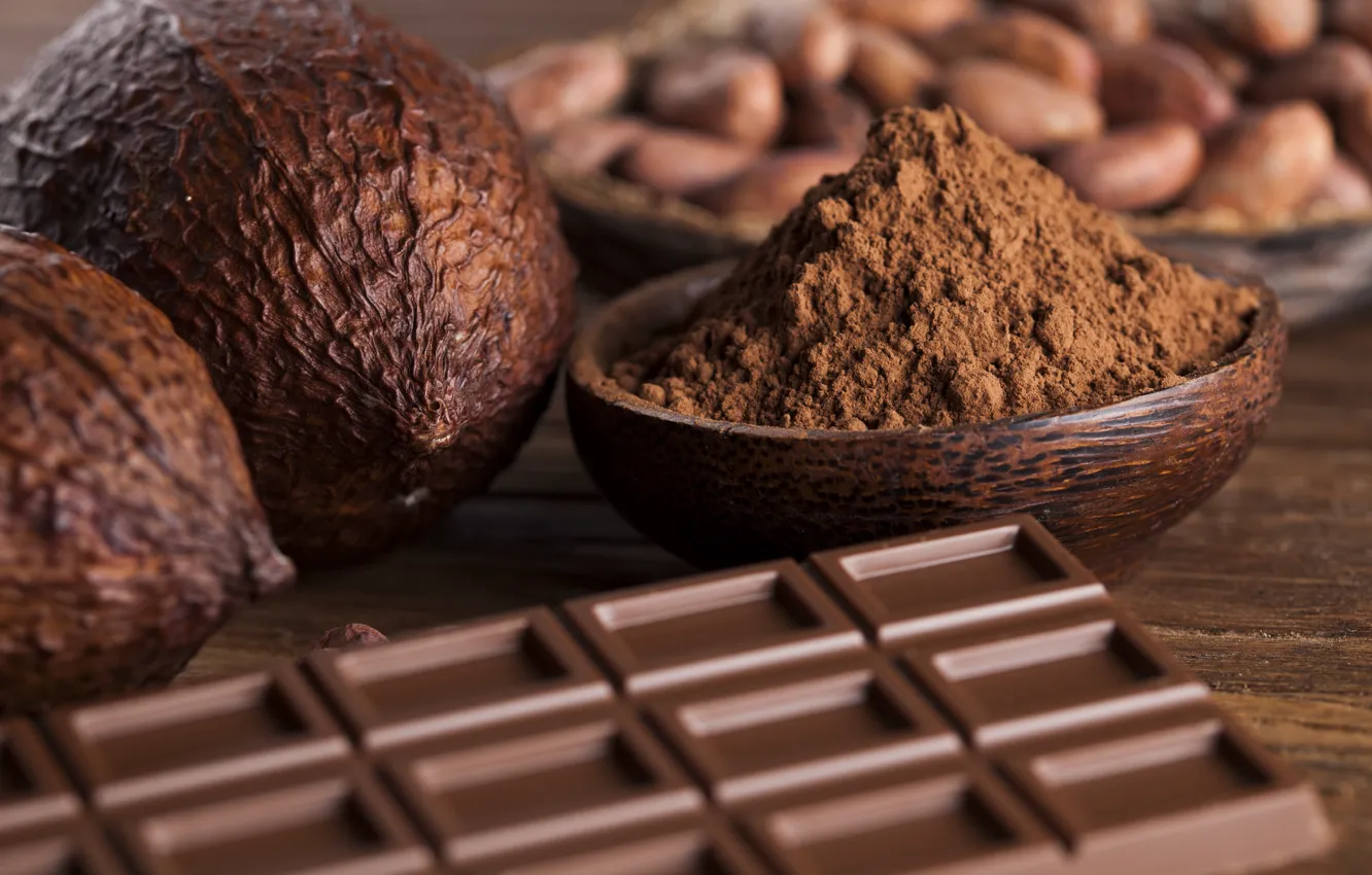Фото обои зерно, шоколад, орех, миска, орехи, chocolate, горький шоколад, nuts