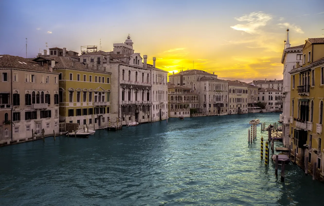 Фото обои пейзаж, город, Venice