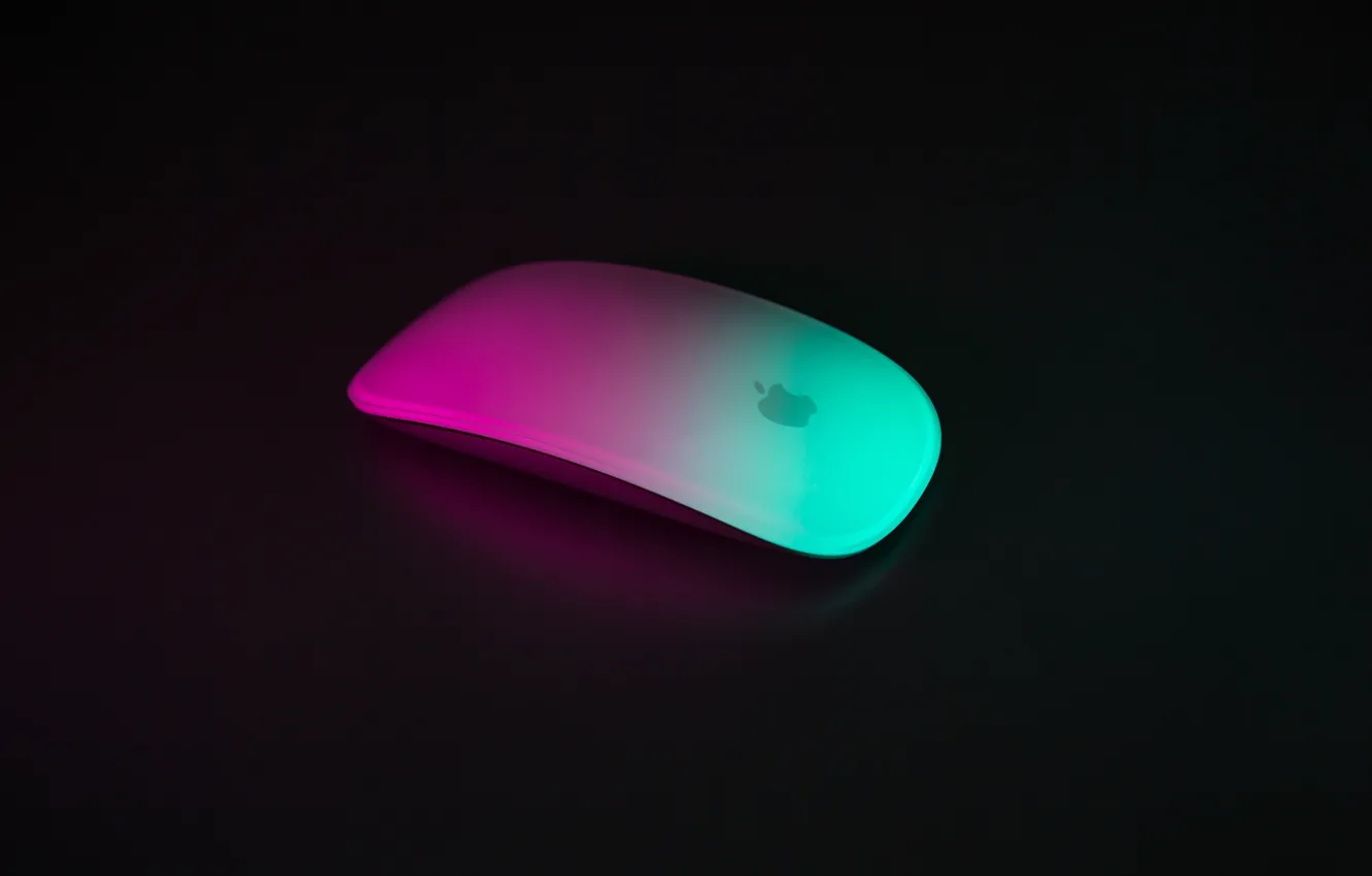 Фото обои компьютер, apple, мышка