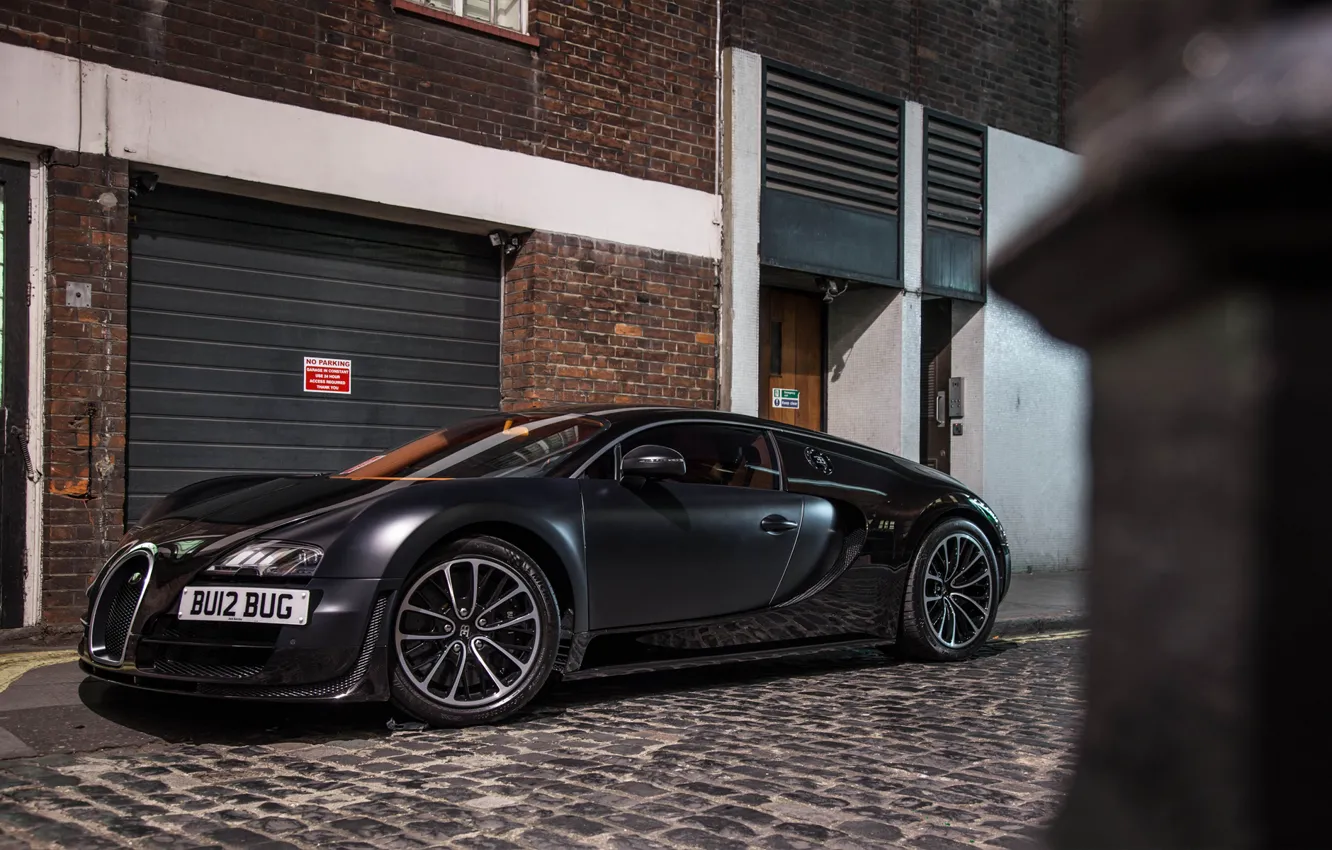 Фото обои Bugatti, Veyron, Carbon, Street, Super Sport, Supercar