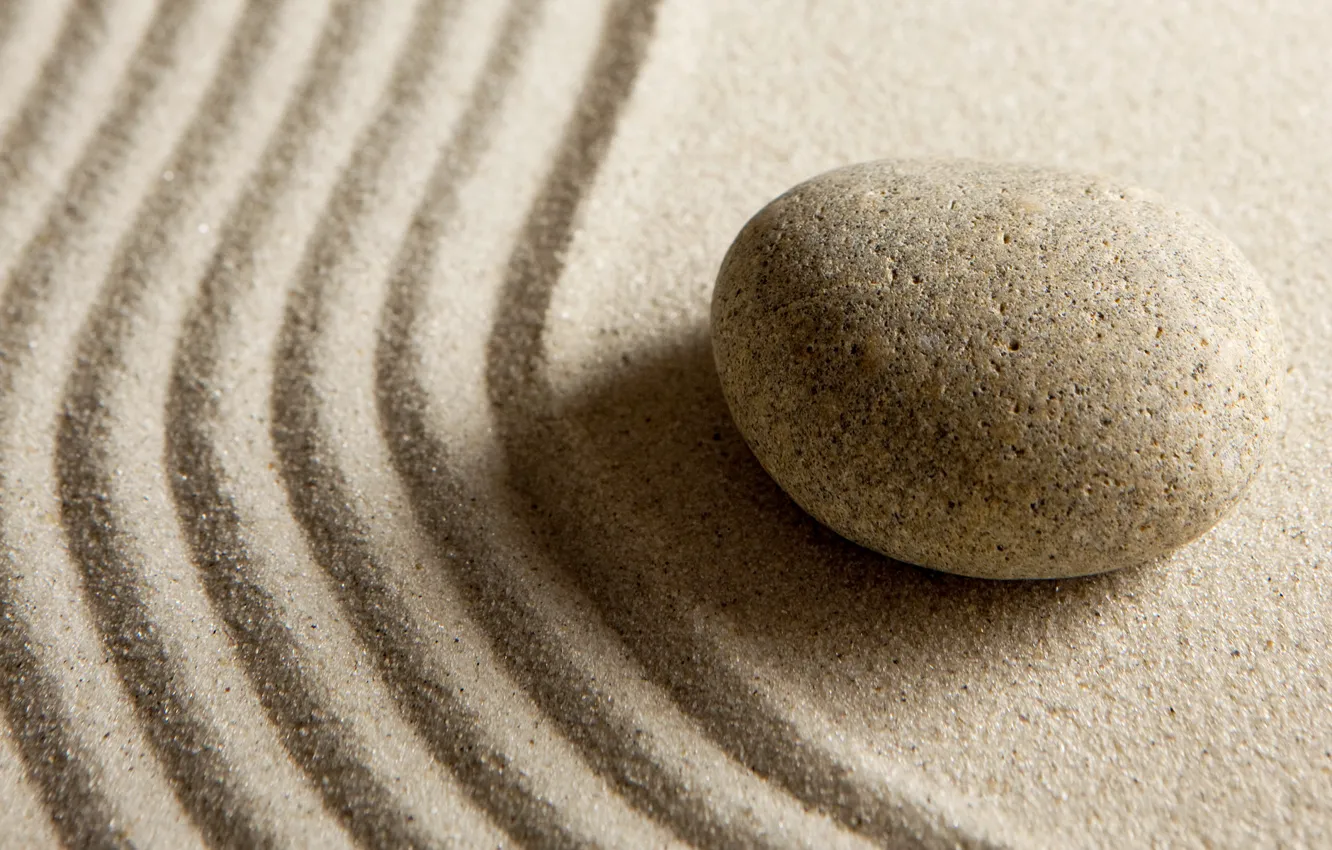 Фото обои песок, макро, камни, камень