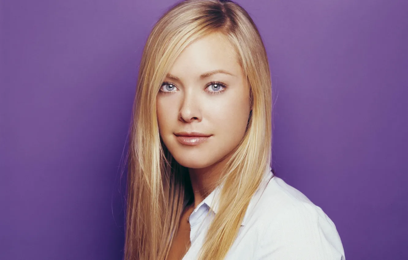 Фото обои взгляд, макияж, актриса, блондинка, Kristanna Loken, Кристанна Локен