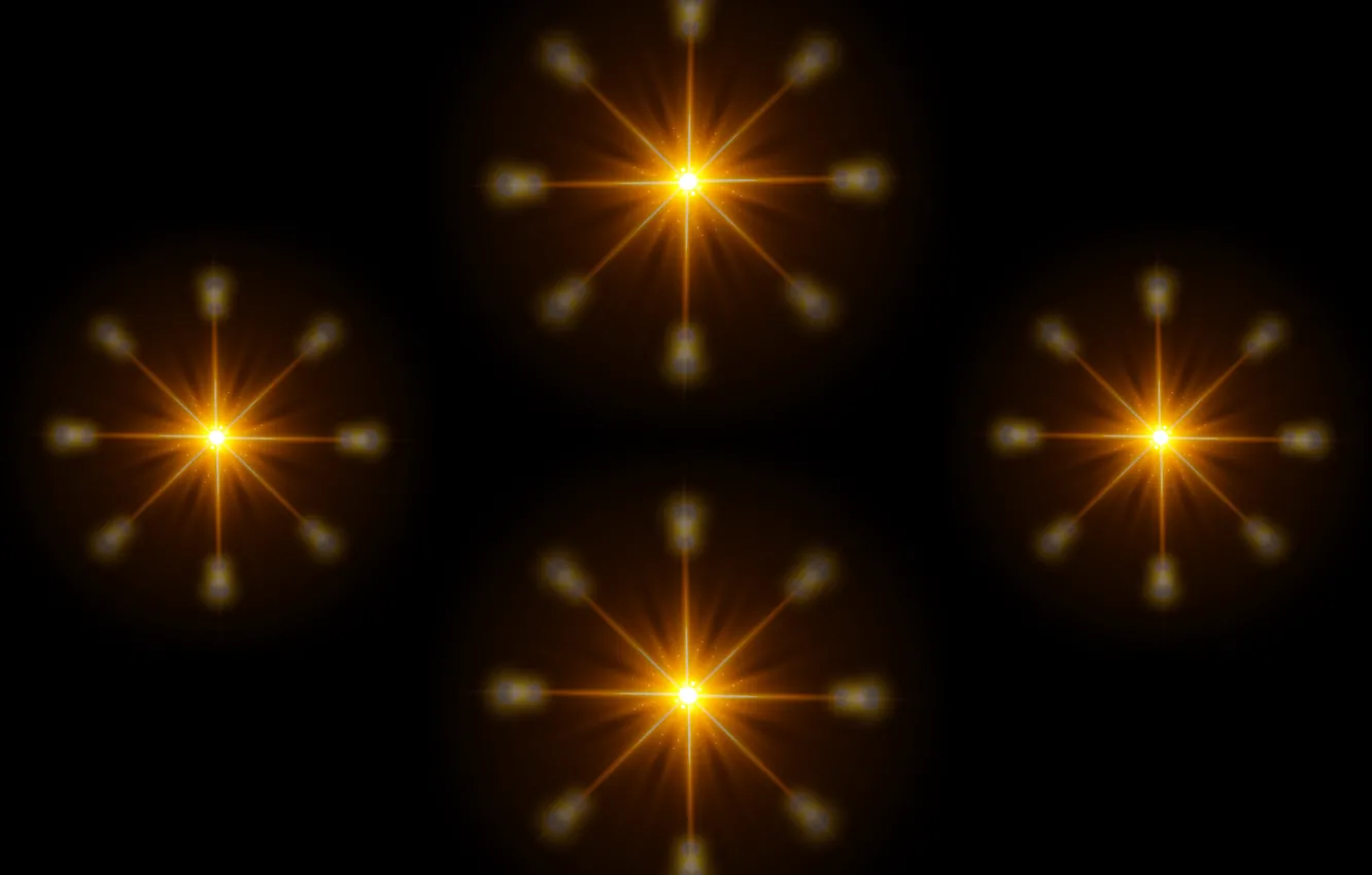 Фото обои light, stars, darkness