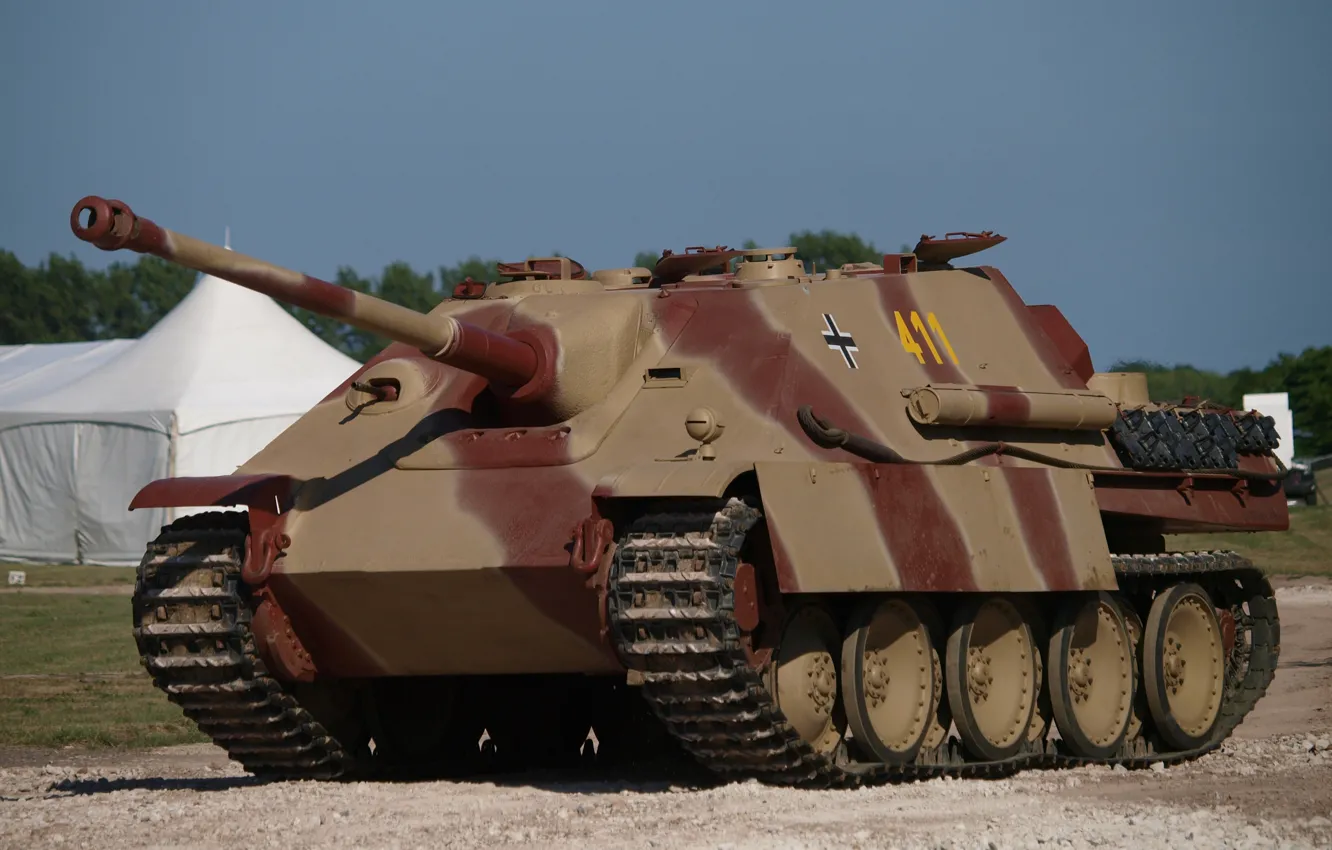 Фото обои истребитель, войны, установка, бронетехника, Jagdpanther, самоходно-артиллерийская, немецкая, тяжёлая