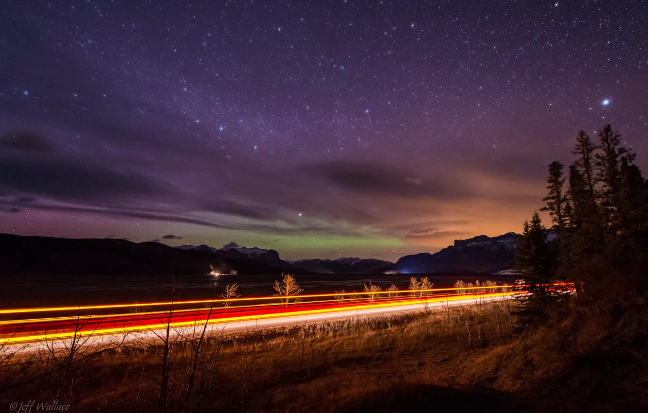 Фото обои небо, Jeff Wallace, Driving Under the Wonders