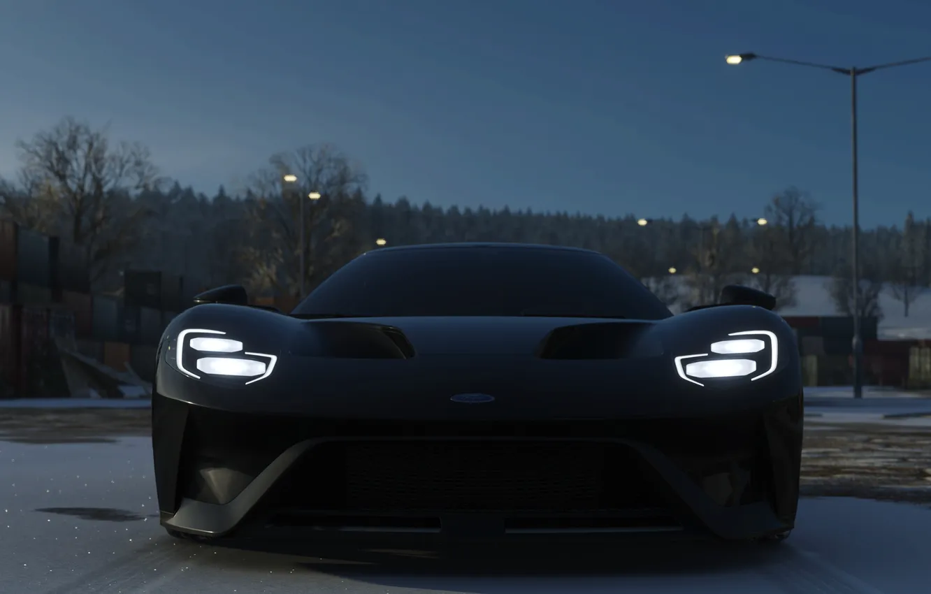 Фото обои car, black cars, video games, Forza, Forza Horizon 4, screen shot