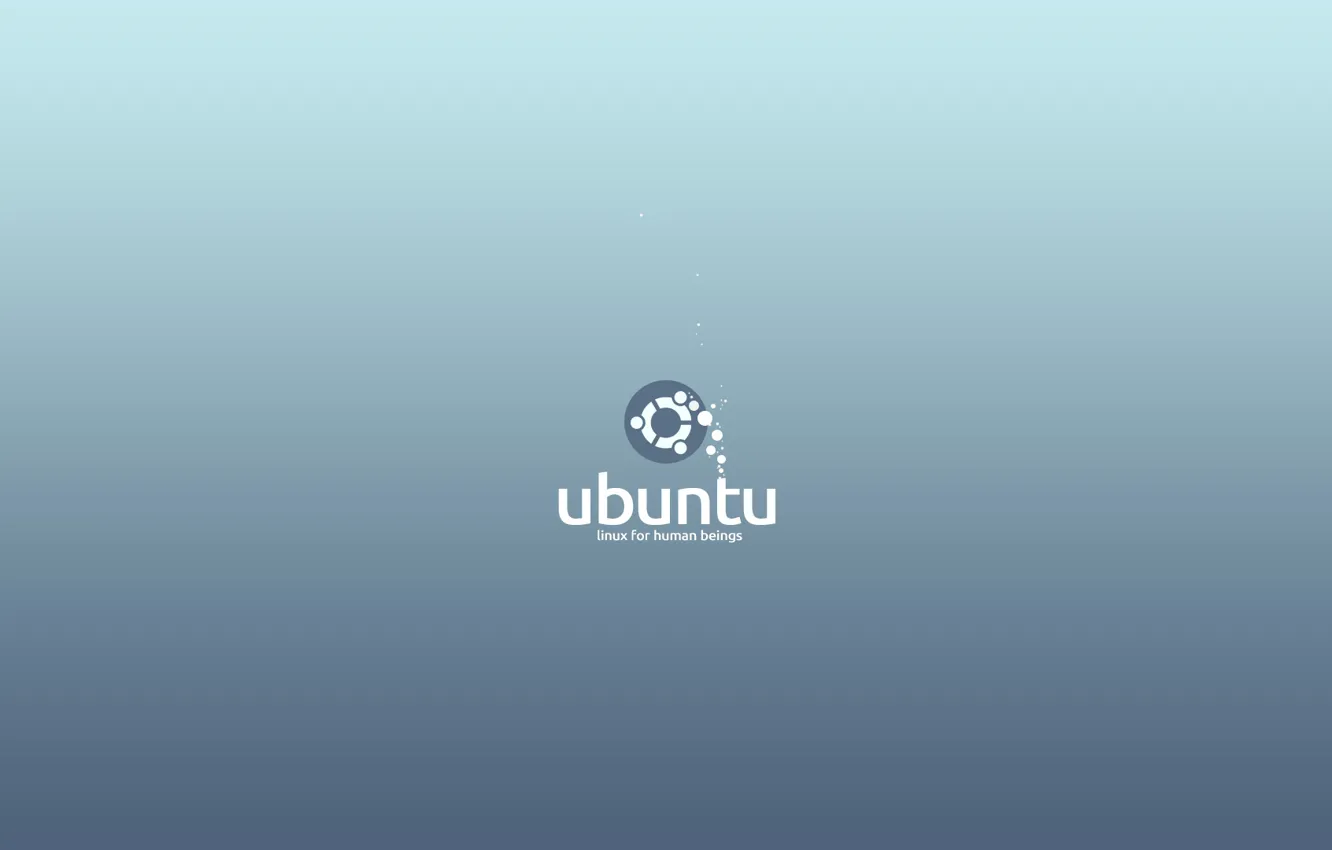 Фото обои linux, ubuntu, for human beings