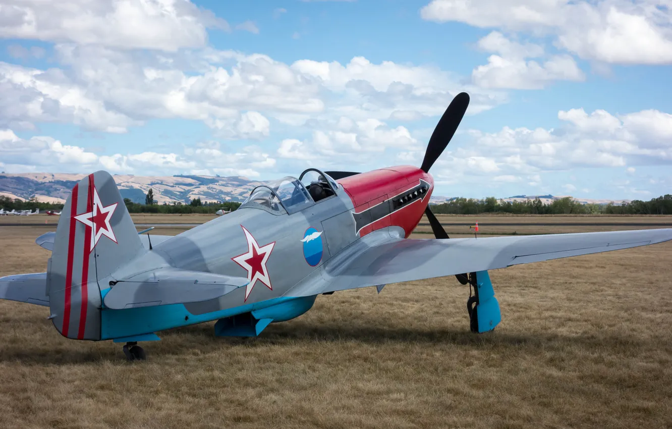 Фото обои истребитель, советский, одномоторный, Як-3, Yak-3