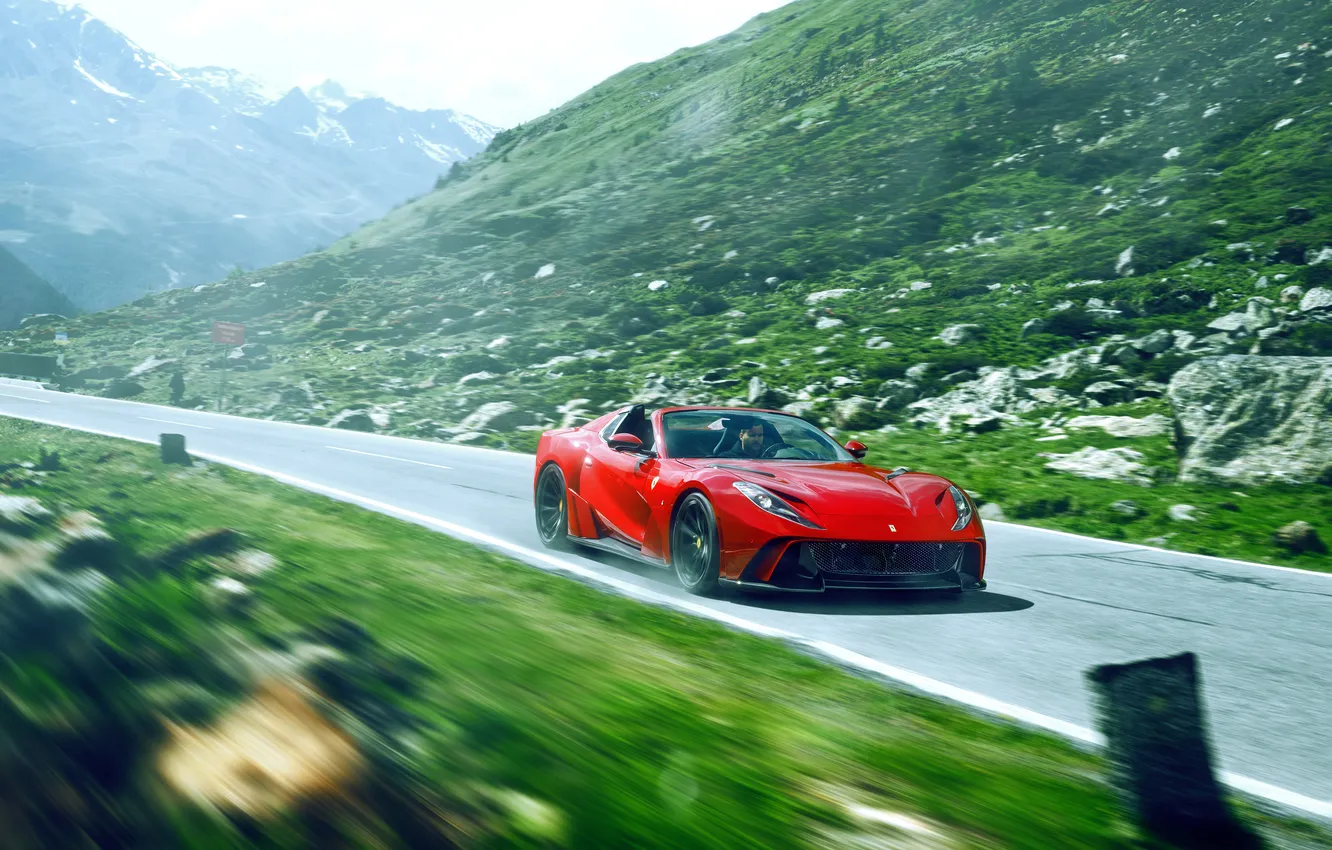 Фото обои Ferrari, 812, 2021, Novitec Ferrari 812 GTS N-Largo