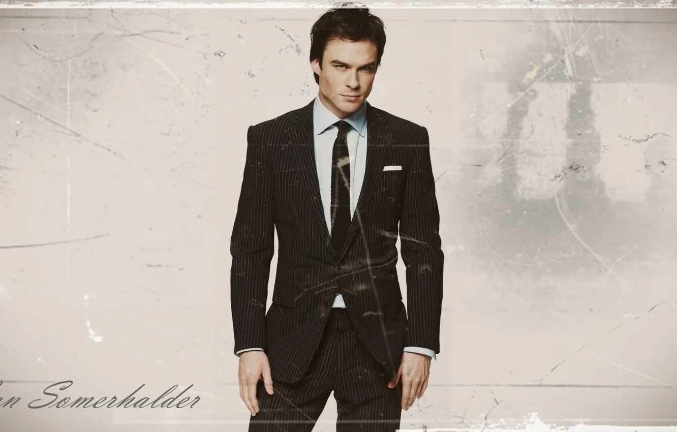 Фото обои костюм, актер, Ian Somerhalder, Йен Сомерхолдер, incredible