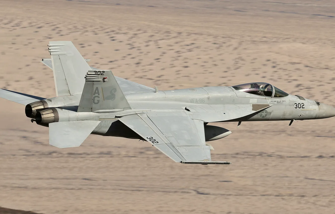 Фото обои бомбардировщик, штурмовик, американский, F/A-18, палубный истребитель