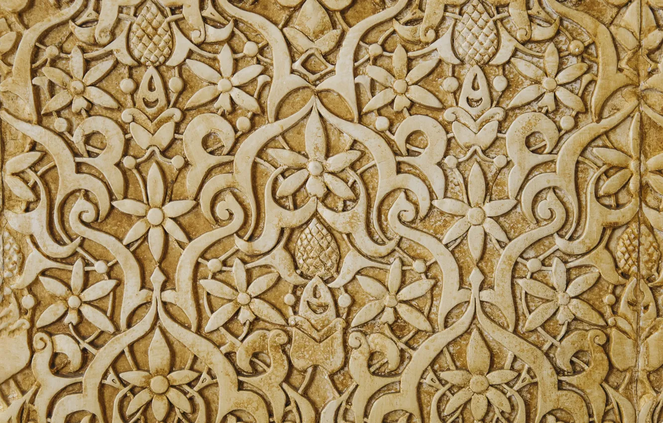 Фото обои фон, стена, узор, орнамент, vintage, pattern, восточный, arab