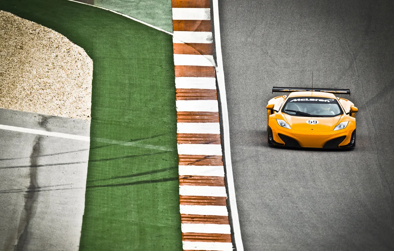 Фото обои дорога, спорт, скорость, трасса, гонки, MCLaren, racing, макларен