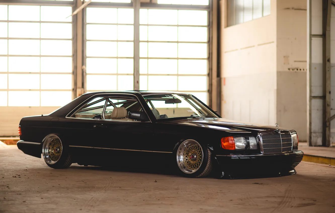 Фото обои COUPE, W126, C126, 560SEC, FACELIFT