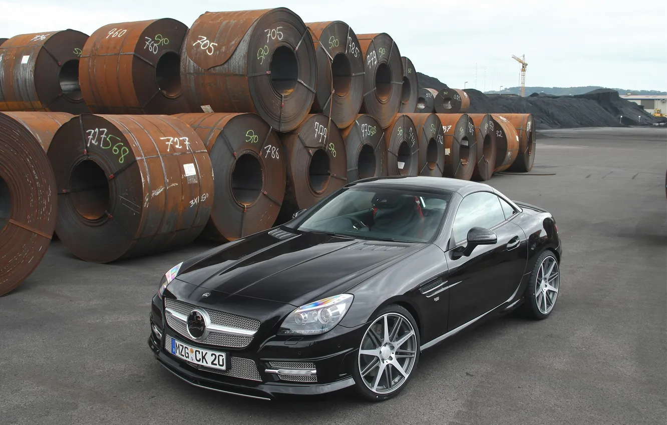 Фото обои Mercedes, 2012, мерседес, Carlsson, UK-spec, R172, CB 25 S