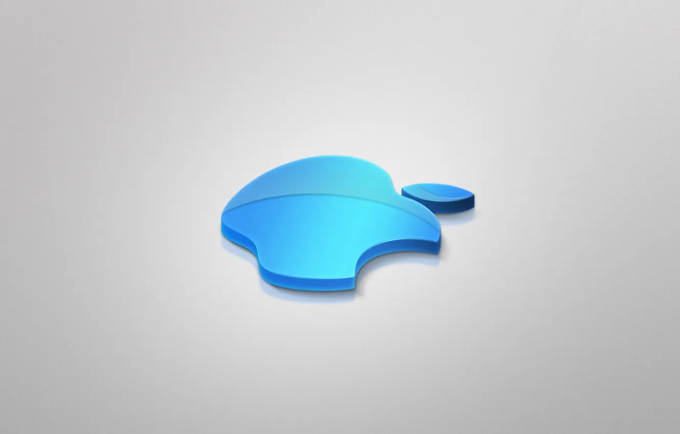 Фото обои Apple, blue, incorporated